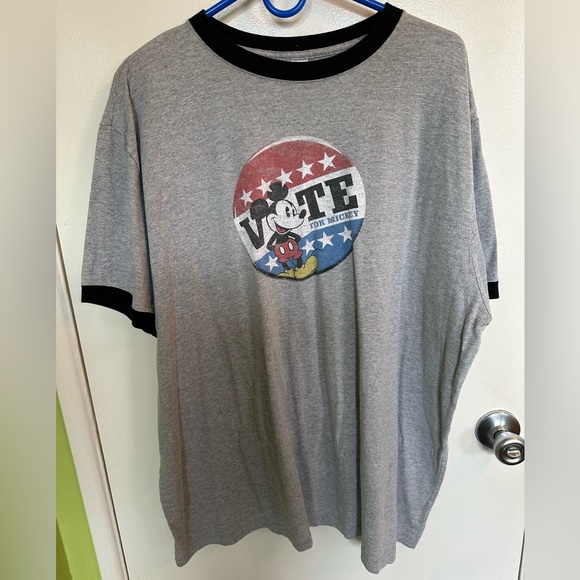 Disney Vote for Mickey Ringer Tee - Picture 1 of 2